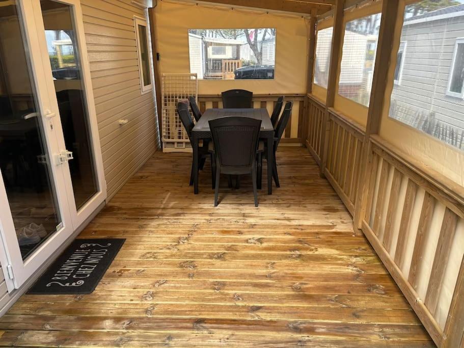 Mobil home Cygne 85 Quiberon Bagian luar foto